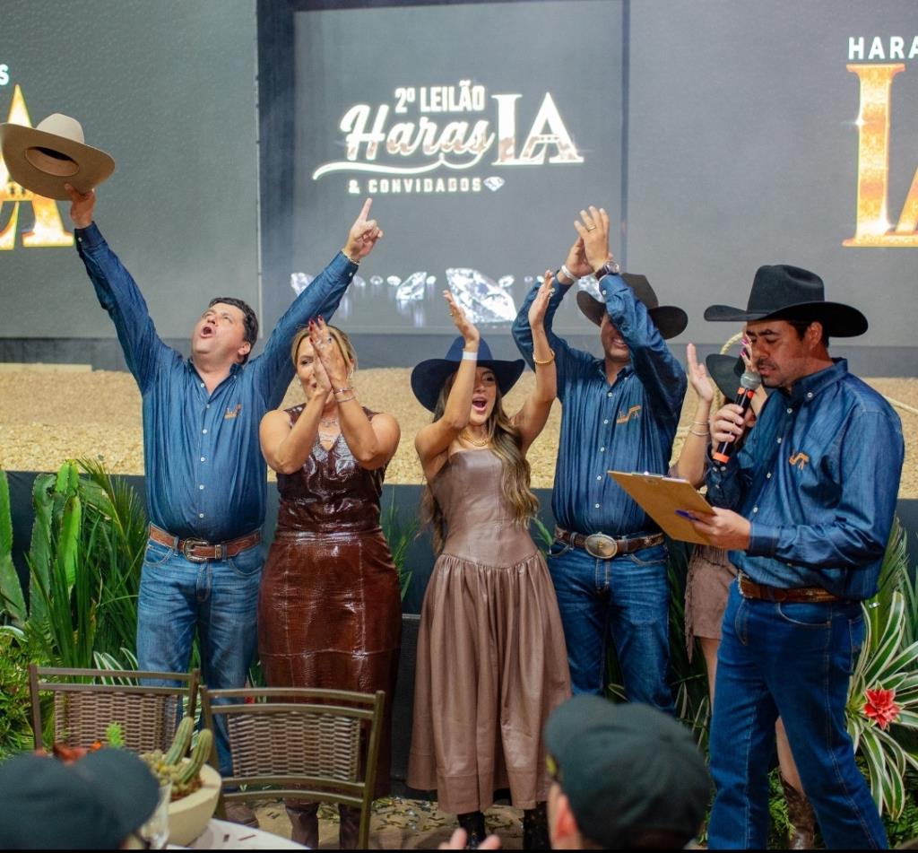 Sucesso Absoluto: 2º Leilão Haras LA Bate Recordes